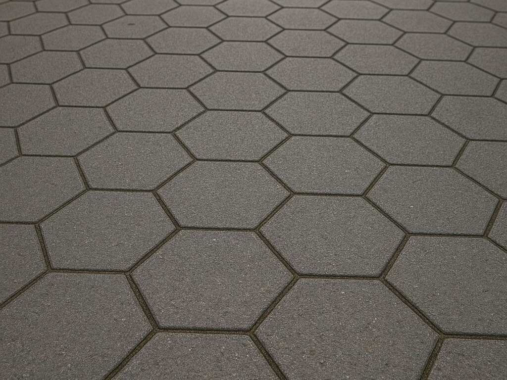 431845 zeskant tegel sfeer