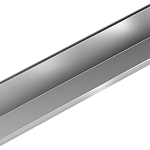 Slotline opzet element RVS 50cm
