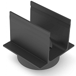 Slimline onderuitloop 80mm