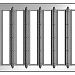 Sleufrooster RVS 50cm