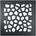 319672   rooster voronoi gy b125 afm. 250x250mm