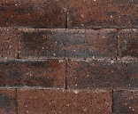 roccia stapelblokken bruin zwart