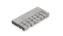 deer concrete cobbles border length