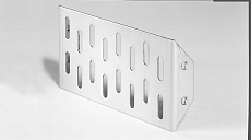 320097 aco glassline eindplaat verzinkt staal