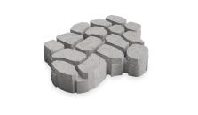 deer concrete cobbles small