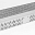 320096 aco glassline verz.staal goot maasr. 50cm
