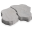 deer concrete full tile cobbles large