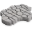 deer concrete cobbles large
