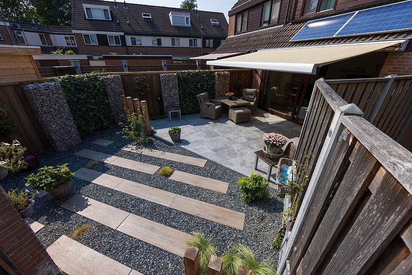 mbi geoproarte tuin met wood yellow oak en tundra artic 10 
