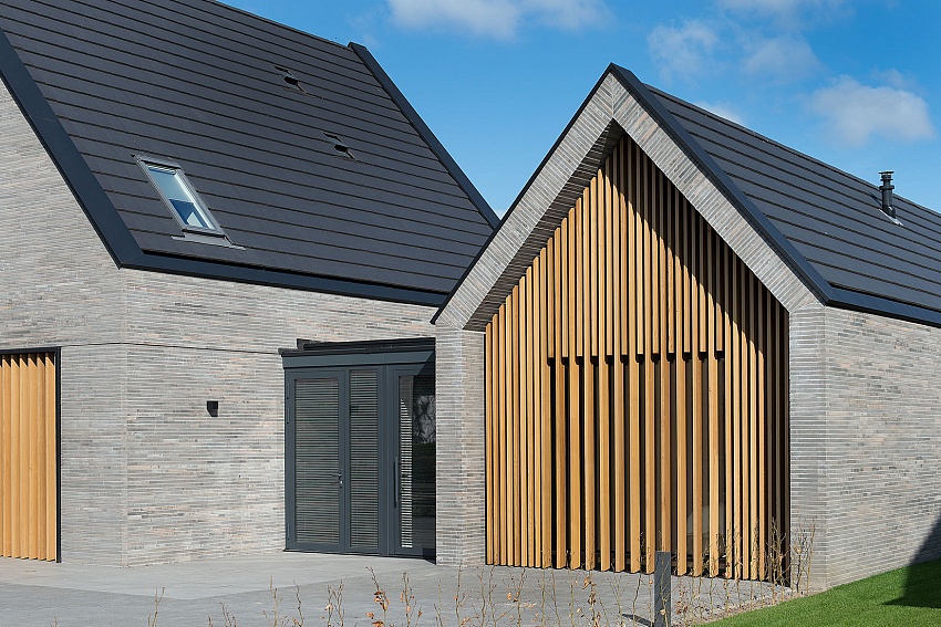 Luxe Woning met Canadian Blue gevel