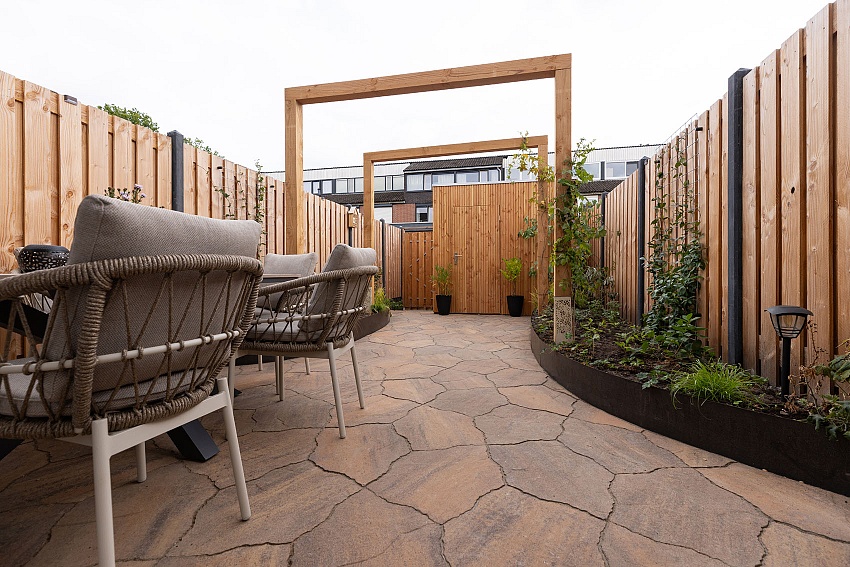Organische tuin met GeoArdesia Alivo