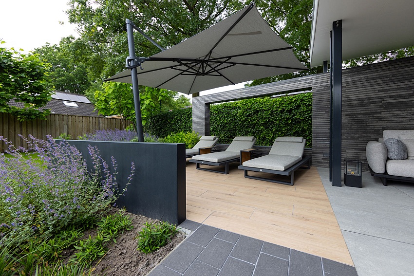 mbi tuin sint oedenrode geoceramica aspen oxide eiken natuurlijk geoklinker plus cannobio geostylistix strips shaded grey 14 