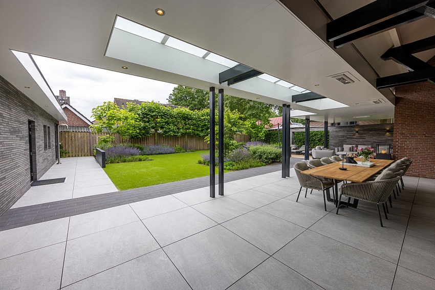 mbi tuin sint oedenrode geoceramica aspen oxide eiken natuurlijk geoklinker plus cannobio geostylistix strips shaded grey 6 