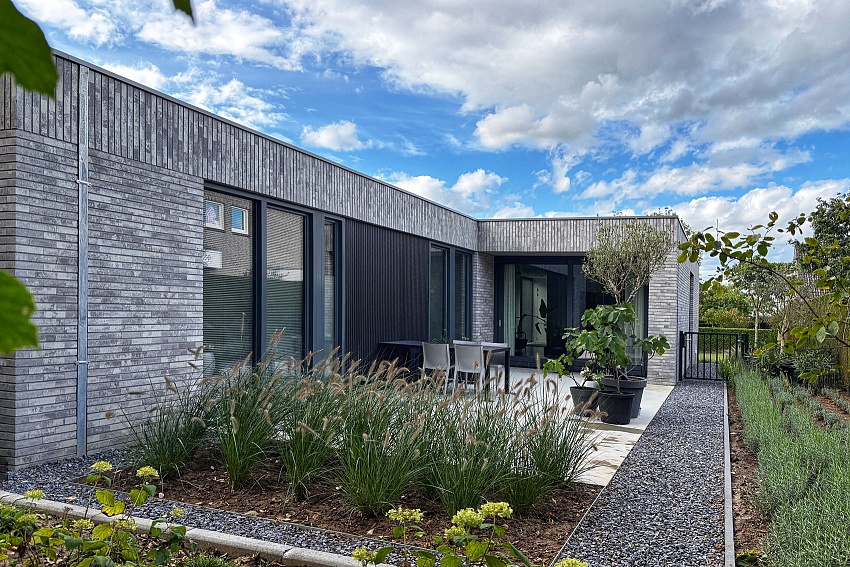 Moderne bungalow met GeoStylistix