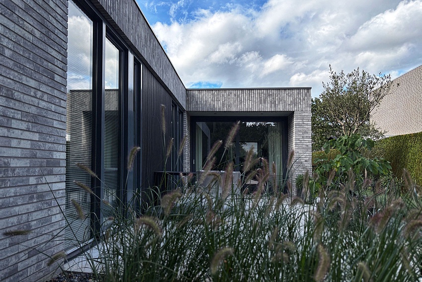 Moderne bungalow met GeoStylistix