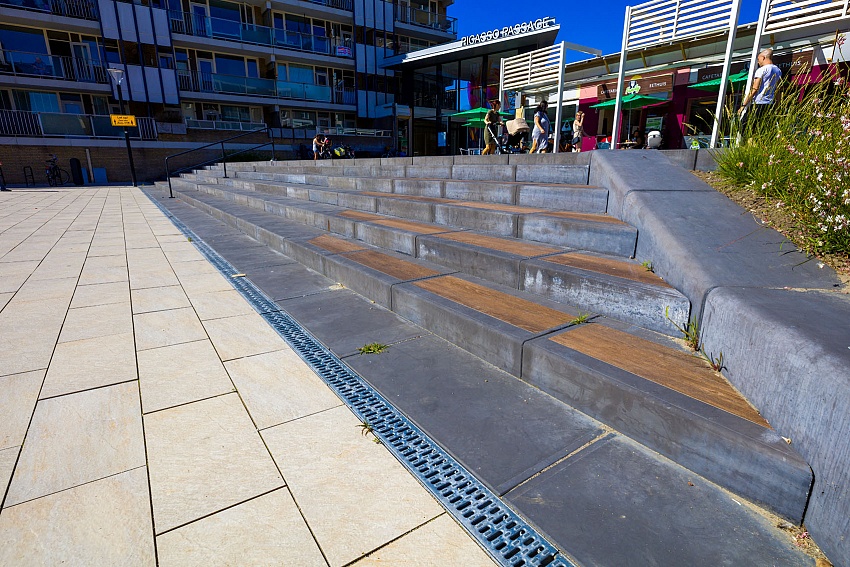 mbi pierpanderplein geoceramica fiordi sand corten steel eleganta parkbanden capelle 13 